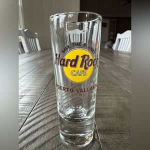 Hard Rock Cafe Puerto Vallarta Shot Logo Glass - Save The Planet